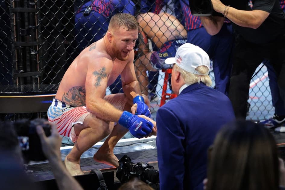 Турнир UFC на лужайке Белого дома стал самым просматриваемым в истории ММА