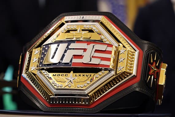 UFC представил уникальный пояс «Freedom 250» для победителей турнира в Белом доме